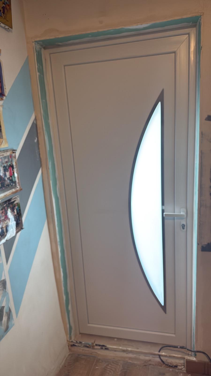 Porte PVC intérieur Groslay