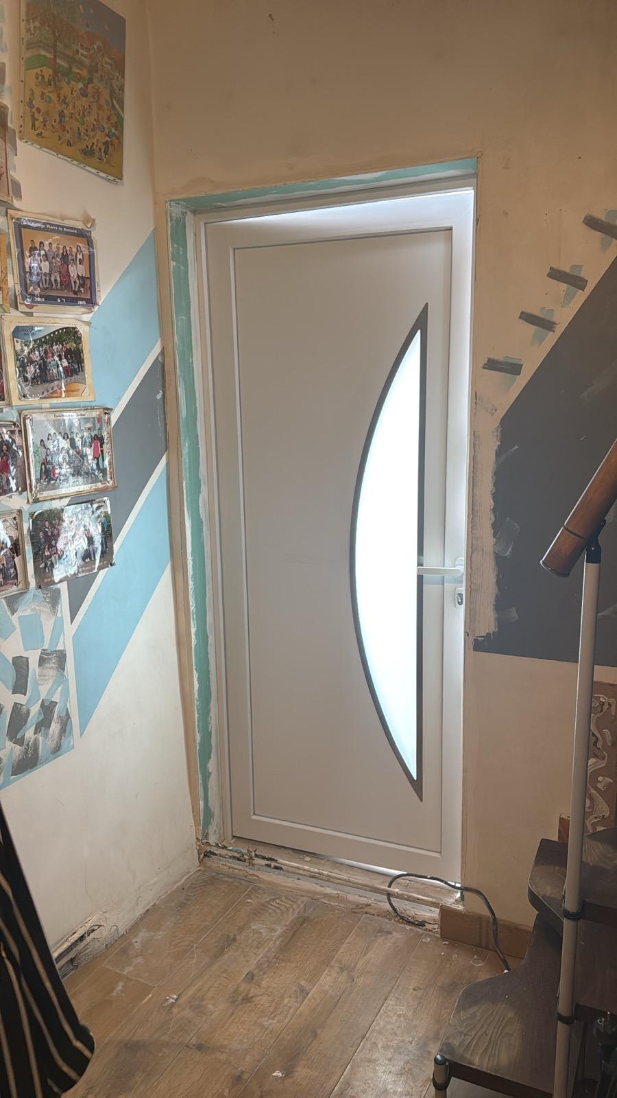 Porte PVC intérieur Groslay